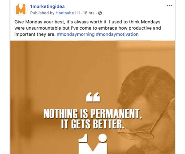 social media experience marketing